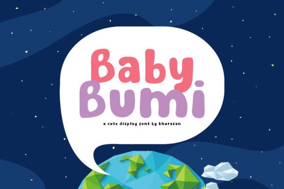 Baby Bumi: A Bold Display Font for Modern Brand Identity