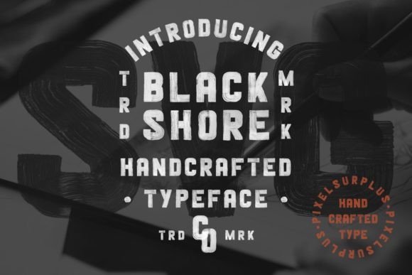 Blackshore Typeface: A Bold Display Font for Modern Web Design