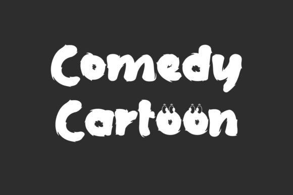 Comedy Cartoon: The Perfect Display Typeface for Handmade Shop Branding