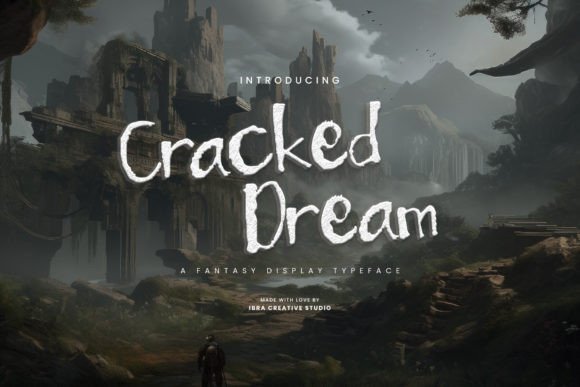 Cracked Dream: A Font That Transforms Editorial Design