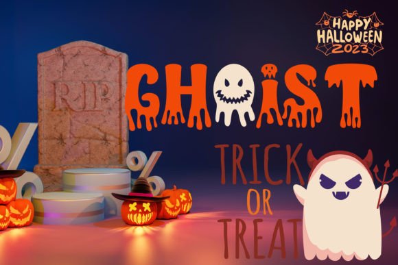 Ghoist: A Spooky Display Font for Editorial Design