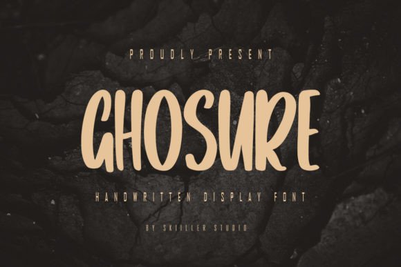 Ghosure: A Handwritten Display Font for Modern Web Design
