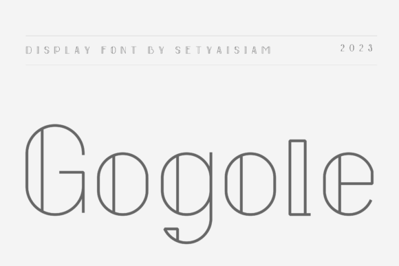 Gogole Font for Bold Digital Branding