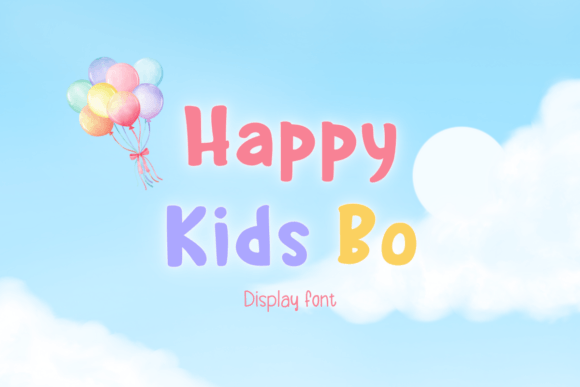 Happy Kids Bo: The Playful Typeface That Transforms Small Business Branding