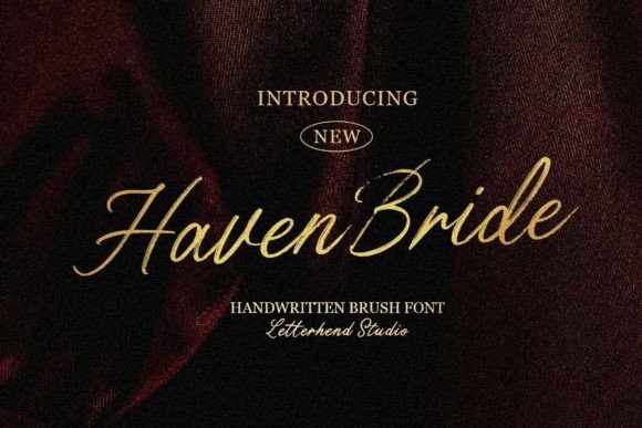 Haven Bride Font for Editorial Design and Branding