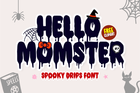 Hello Momster: The Spooky Display Font for High-Impact Campaigns