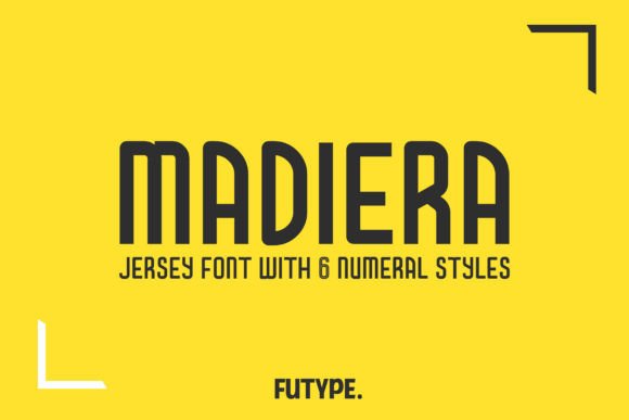 Madiera Font for Handmade and Commercial Projects