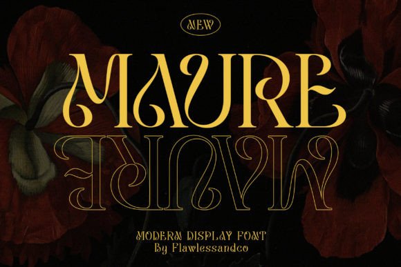 Maure: A Modern Display Typeface for Digital Branding