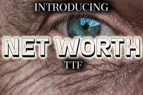 Net Worth: A Stunning 3D Font for Bold Brand Identity