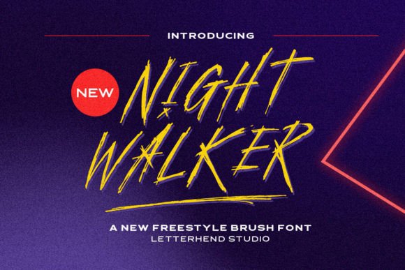 Night Walker: The Display Font That Elevates Campaign Impact