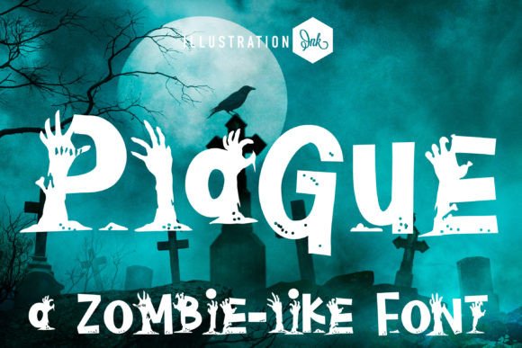 Plague: A Unique Display Font to Elevate Your Brand Identity