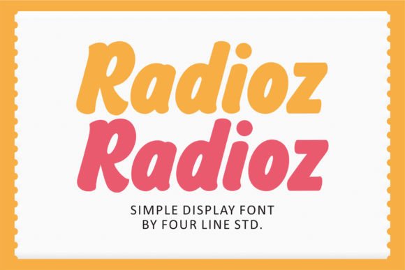 Radioz: The Display Typeface That Elevates Your Small Business Brand