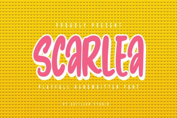 Scarlea: The Playful Display Typeface for Vibrant Web Design