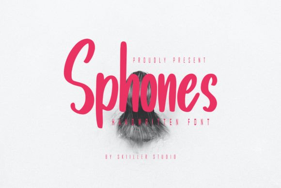Sphones: The Handwritten Display Font for Scroll-Stopping Marketing