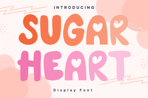 Sugar Heart Font for Business Branding