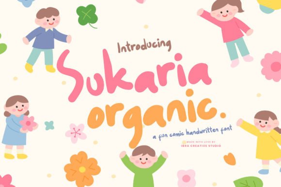 Sukaria Organic Font for Vibrant Branding