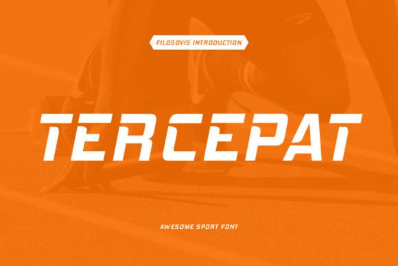 Tercepat: A Bold Display Typeface for Dynamic Branding