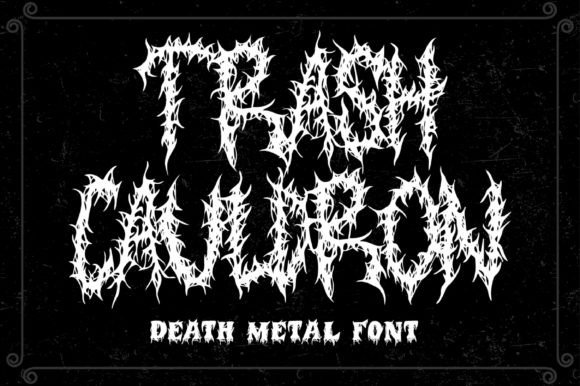 Trash Cauldron: The Display Typeface That Powers High-Impact Web Design