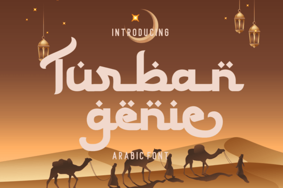 Turban Genie: A Cultural Font for Bold Campaigns